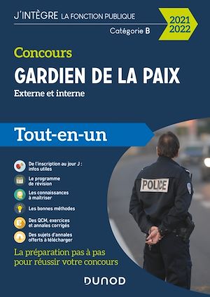 Concours Gardien de la paix - 2021-2022
