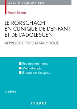 Télécharger le livre :  Le Rorschach en clinique de l'enfant et de l'adolescent 2e éd.