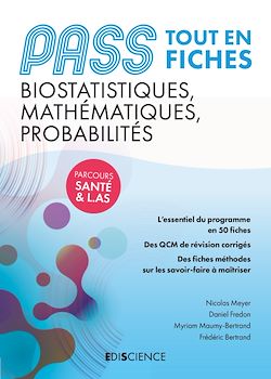 Télécharger le livre :  PASS Biostatistiques, Mathématiques, Probabilités