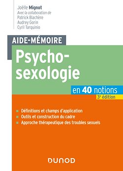 Télécharger le livre :  Aide-mémoire - Psychosexologie - 3e éd.
