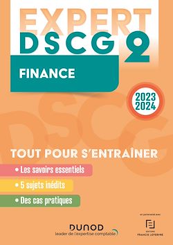 Télécharger le livre :  DSCG 2 - Expert - Finance - 2023-2024