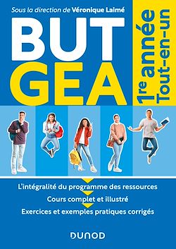 Télécharger le livre :  BUT GEA  1re année - Tout-en-un