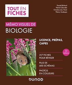 Télécharger le livre :  Mémo visuel de biologie - 5e éd