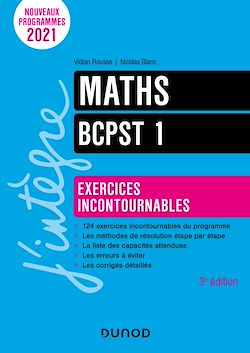 Télécharger le livre :  Maths exercices incontournables BCPST 1 - 3e éd.