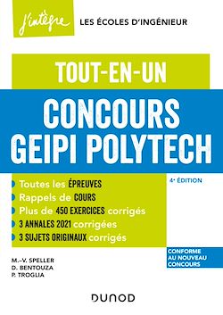 Télécharger le livre :  Concours Geipi Polytech - 4e éd.