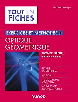 Télécharger le livre :  Exercices et méthodes d'optique géométrique