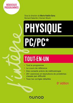 Télécharger le livre :  Physique Tout-en-un PC/PC* - 6e éd.