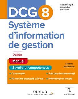 Télécharger le livre :  DCG 8 Systèmes d'information de gestion - Manuel 2e éd.