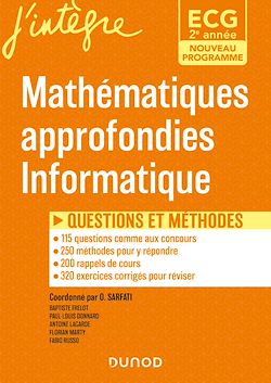 Télécharger le livre :  ECG 2 - Mathématiques approfondies, Informatique