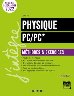 Télécharger le livre :  Physique Méthodes et exercices PC/PC* - 2e éd.