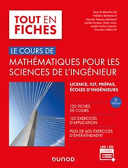 Télécharger le livre :  Mathématiques pour les sciences de l'ingénieur - 3e éd. -