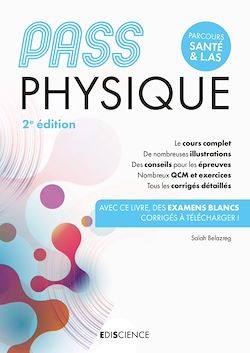 Télécharger le livre :  PASS Physique - Manuel - 2e éd.
