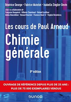Télécharger le livre :  Les cours de Paul Arnaud - Chimie générale - 9e éd