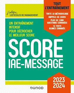 Télécharger le livre :  Score IAE-Message - 2022-2023