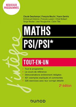 Télécharger le livre :  Maths Tout-en-un PSI/PSI* - 2e éd.