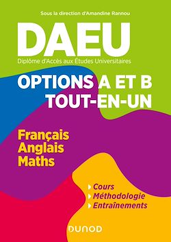 Télécharger le livre :  DAEU - Options A et B - Tout en un