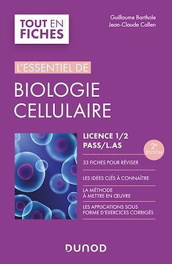 Télécharger le livre :  L'essentiel de biologie cellulaire - Licence 1/2/PASS - 2e éd.
