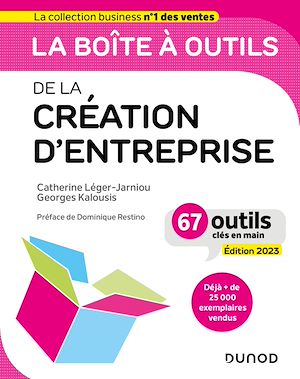 Téléchargez le livre :  La boîte à outils de la Création d'entreprise - Edition 2023