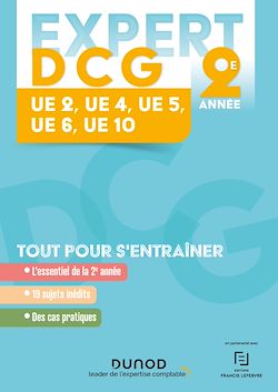 Télécharger le livre :  Expert DCG Année 2 : 2-4-5-6-10 - 2023-2024