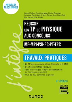 Télécharger le livre :  Réussir les TP de Physique aux concours - 4e éd.