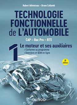 Télécharger le livre :  Technologie fonctionnelle de l'automobile - Tome 1 - 9e éd.