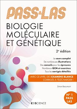 Télécharger le livre :  PASS & LAS Biologie moléculaire et Génétique - 2e éd.