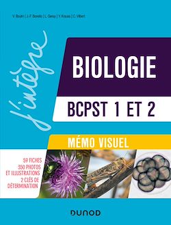 Télécharger le livre :  Mémo visuel de Biologie BCPST 1 et 2 - 3e éd.