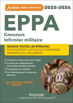 Télécharger le livre :  EPPA 2025-2026 - Concours Infirmier militaire