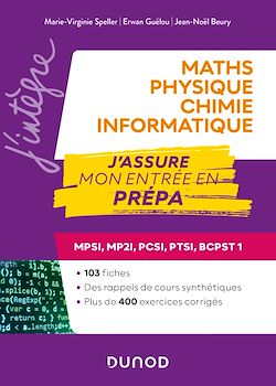 Télécharger le livre :  Maths-Physique-Chimie-Informatique, J'assure mon entrée en prépa
