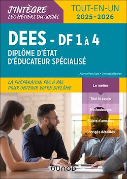 Télécharger le livre :  DEES - DF 1 à 4 - Diplôme d'État d'éducateur spécialisé - 2e éd.