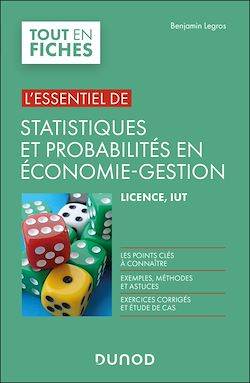 Télécharger le livre :  L'essentiel des Statistiques et probabilités en économie-gestion - 2 éd.