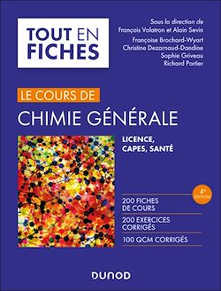 Télécharger le livre :  Le cours de chimie générale - 4e éd