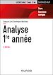 Télécharger le livre :  Analyse - Licence 1re année - 3e éd.