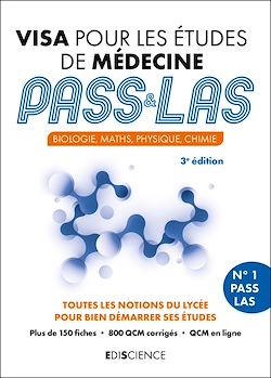 Télécharger le livre :  Visa pour les études de médecine PASS et LAS - 3e éd.