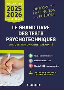 Télécharger le livre :  Le Grand Livre des tests psychotechniques 2025-2026