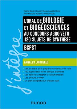 Télécharger le livre :  L'oral de Biologie et Biogéosciences aux concours Agro-Véto