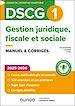 Télécharger le livre :  DSCG1 - Gestion juridique, fiscale et sociale - Manuel 2025-2026