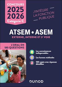 Télécharger le livre :  Concours ATSEM/ASEM L'oral en 180 questions 2025-2026