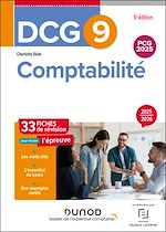 Télécharger le livre :  DCG 9 - Comptabilité - Fiches - 5e éd.