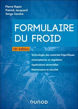 Télécharger le livre :  Formulaire du froid - 16e éd.