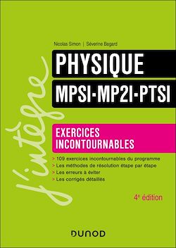 Télécharger le livre :  Physique Exercices incontournables MPSI-MP2I-PTSI - 4e éd.