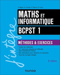 Télécharger le livre :  Maths et Informatique Méthodes et Exercices BCPST 1 - 6e éd.