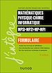 Télécharger le livre :  Formulaire MPSI-MP2I-MP-MPI - 9e éd.