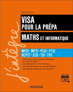 Télécharger le livre :  Maths et informatique, Visa pour la prépa prépa