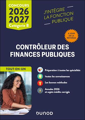 Download the eBook: Concours Contrôleur des finances publiques - 2026-2027 - A jour de la réforme