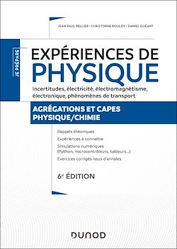 Télécharger le livre :  Expériences de physique - Électricité, électromagnétisme, électronique - 6e éd.