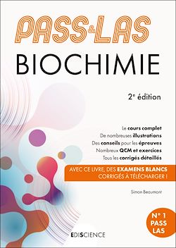Télécharger le livre :  PASS & LAS Biochimie - 2e éd.