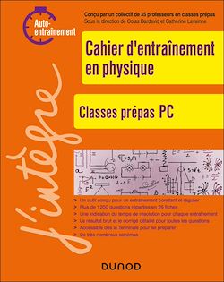 Télécharger le livre :  Cahier d'entrainement en physique PC