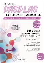 Télécharger le livre :  Tout le PASS & LAS en QCM et exercices 2025-2026
