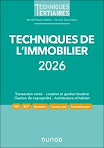Télécharger le livre :  Techniques de l'immobilier 2026